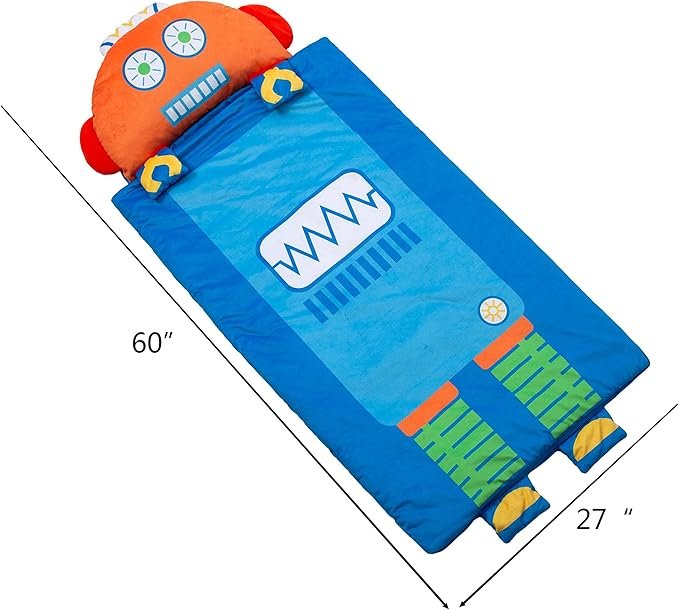 Robot Sleeping Bag - Size Chart