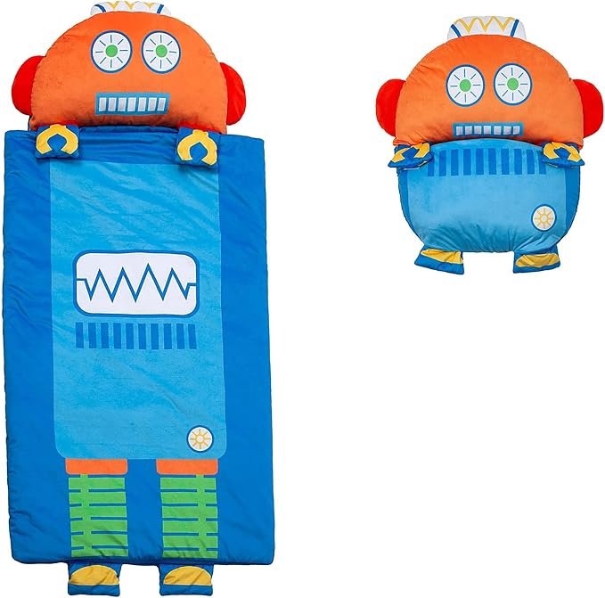 Robot Sleeping Bag - Back View