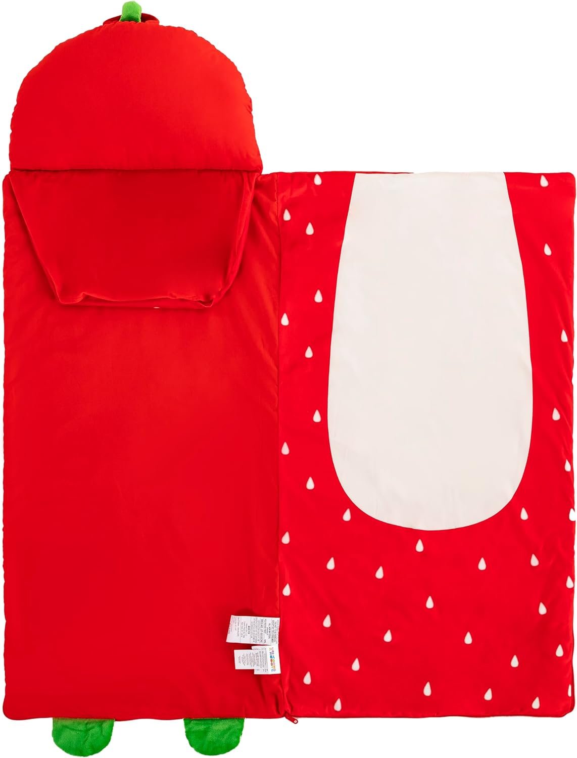 Strawberry Sleeping Bag - Opened View
