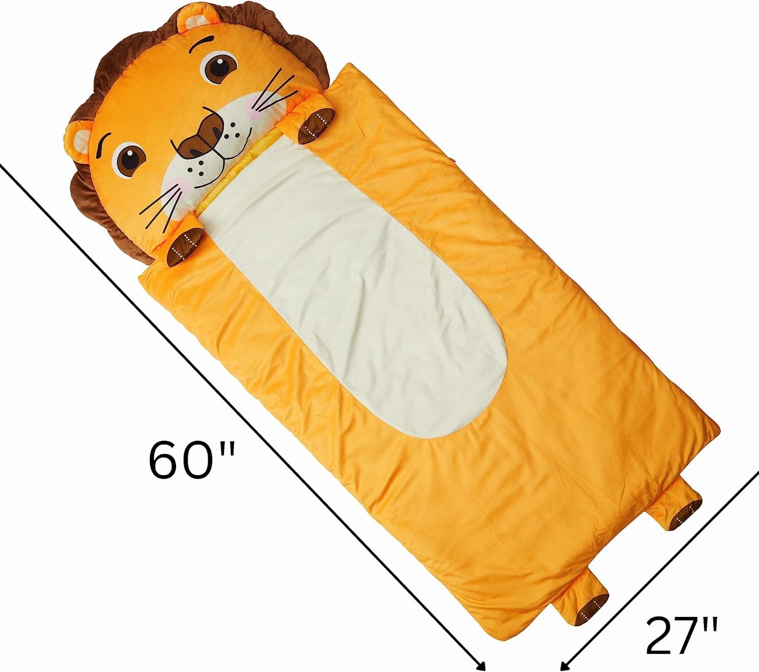 Lion Sleeping Bag - Opened View