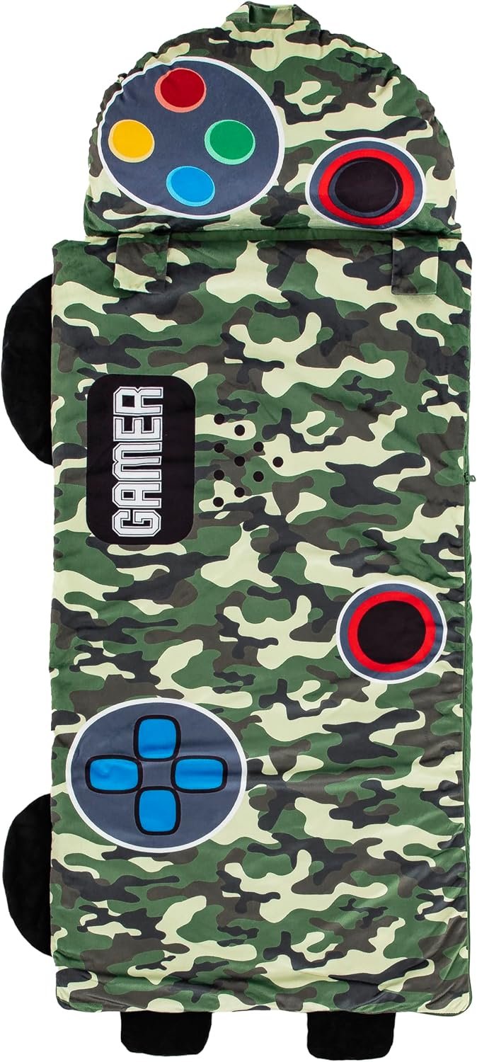 Gamer Sleeping Bag - Side View